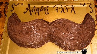 TORTA BAFFI PER LA FESTA DEL PAPÀ  Ricetta Facile [upl. by Bacchus]