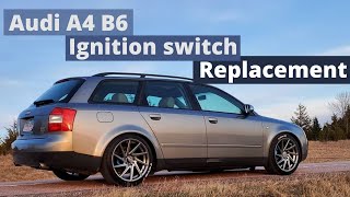 How to replace ignition switch on Audi A4 [upl. by Firestone902]