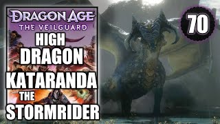 Dragon Age The Veilguard  Kataranda the Stormrider High Dragon Boss Fight  Walkthrough Part 70 [upl. by Adnawat29]