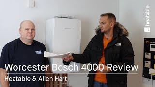 Worcester Bosch 4000 Boiler Review Plumbings Verdict [upl. by Surazal]