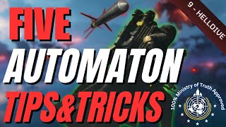 5 Tips amp Tricks for Automatons in Helldivers 2 [upl. by Yrrehc]