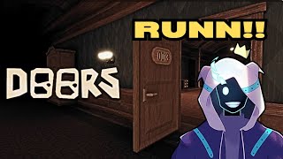 Playing Roblox Doors For the First Time roblox gaming doors [upl. by Ennaj]