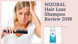 Nizoral Hair Loss Antidandruff shampoo Review 2019  Does it really work [upl. by Aicenek645]