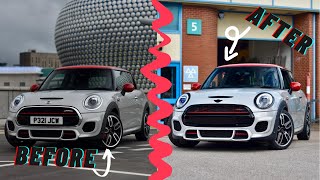 Eibach Lowering springs and spacers  Deutsch tech  F56 Mini John Cooper Works [upl. by Siol]