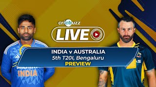 Preview India v Australia 5th T20I [upl. by Crin252]