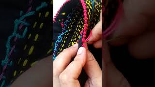 Easy And Beautiful Sleeves Design easy viralvideo embroiderypatterns embroidery [upl. by Lucila]