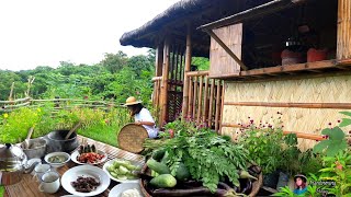 Simple Filipino breakfast on the farm [upl. by Monika]