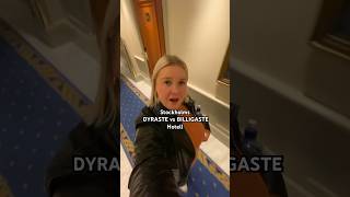 Stockholms DYRASTE vs BILLIGASTE Hotell [upl. by Darwin868]