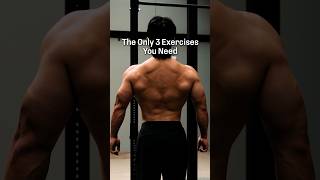 These are the ONLY exercises you need to target your BACK 🫡 [upl. by Kyte]