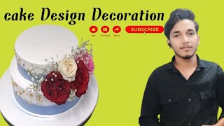 Cake Design Cake Decoratin Engagement [upl. by Aydin]