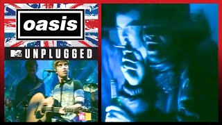 Oasis MTV Unplugged  Drunk Liam Heckles Brother Noel 1996 [upl. by Ane]