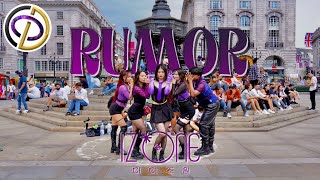 KPOP IN PUBLIC  LONDON PRODUCE 48 IZONE VER  quotRumorquot  DANCE COVER BY ODC  ONE TAKE 4K [upl. by Swithin]