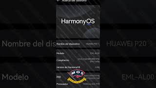 Huawei P20 Harmonyos 3 update Proof Huaweip20 [upl. by Neelon]