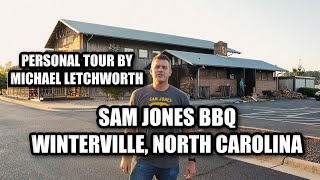 Sam Jones BBQ  Winterville NC  AMAZING Tour [upl. by Minardi813]