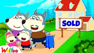 Oh No Wolfoo Family is Moving Away👜 Funny Stories For Kids  Wolfoo Channel Official [upl. by Alle]