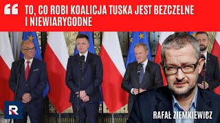 R Ziemkiewicz to co robi koalicja Tuska jest bezczelne i niewiarygodne  Polska Na Dzień Dobry [upl. by Morganica]