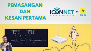 PEMASANGAN BARU ICONNET WAJIB NONTON 50mbps Unlimited  Part 1 [upl. by Adamec]