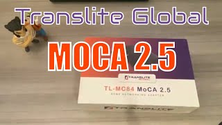 Translite Global MOCA 25  25 gigabits with two ethernet ports [upl. by Anceline]