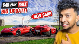 CAR FOR SALE BIGGEST UPDATE 😍 NEW CARS amp NEW CITY  Car For Sale Simulator 2023 [upl. by Kizzie]