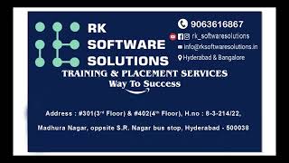 RK SOFTWARE SOLUTIONS [upl. by Nolasba]