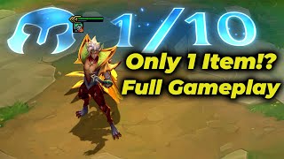 I Checked If 3 Star ⭐⭐⭐ RAKAN With Only 1 Item Can Go 1v10 TFT Set 11 [upl. by Ainezey]