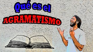 Que es el AGRAMATISMO 👄  Diccionario de PSICOLOGIA [upl. by Roselane]