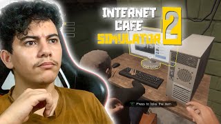 Internet cafe simulater  أغرب لعبة 😐 [upl. by Nyrehtac740]