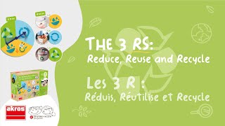 Las 3 R Reduce Reutiliza y Recicla Juego para aprender hábitos sostenibles [upl. by Smukler]