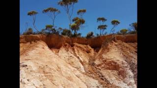 Amazing Natural Limestone Quarry Formation Full of Green Crystalised Quartz in Western Australia [upl. by Nwadal]