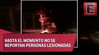 Reportan Incendio en la Feria de Chapultepec [upl. by Coleman]