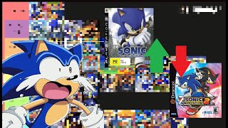 Sonic 2006 BETTER THAN Sonic Adventure 2  TierList Sonic Games [upl. by Mitchell838]