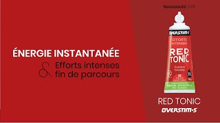 NOUVEAU  Gel énergétique Red Tonic OVERSTIMs [upl. by Madea]