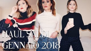 HAUL Saldi Gennaio 2018 HampM  Nasty Gal  Carmela DAscoli [upl. by Hanimay]