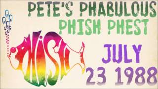 19880723  Petes Phabulous Phish Phest [upl. by Ahsonek]