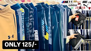 TRACKPANTS MANUFACTURER  factory rate pr maal Yaha se lo  all India delivery 📦 [upl. by Bigford]