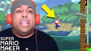 HOW IN THE FUUUUH CAN YOU EVEN SUPER MARIO MAKER 180 [upl. by Amles]