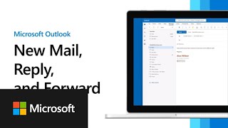 Draft a new email reply and forward in the new Outlook [upl. by Ruben]