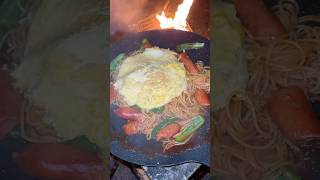 omelette napolitain【BBQ】 [upl. by Gaston]