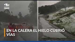 Fuertes lluvias en La Calera Cundinamarca y en Bogotá generaron caos [upl. by Christenson206]