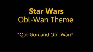 Star Wars ObiWan Theme part 1 [upl. by Ahsekram]