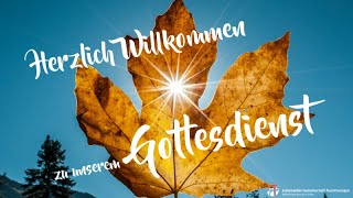 Gottesdienst am 20102024 [upl. by Son237]