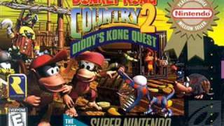 Donkey Kong Country 2  Ice Theme [upl. by Leonanie]