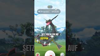 So BESIEGST du MEGA RAYQUAZA in Pokémon GO pokemongo pokemongodeutsch pokemongoshorts [upl. by Prichard]