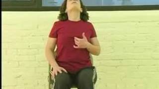 Yoga Lessons for the Overweight  Seated Backbend Yoga Poses for the Overweight [upl. by Lindberg]