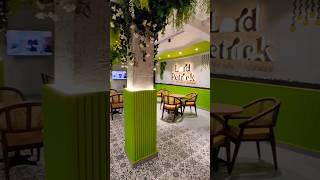 INTERIOR DESIGN OF CAFE LORD PETRICK 🌟 interiordesign interior cafe cafeteria indore explore [upl. by Juliana]