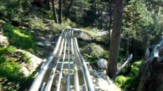 Tobotronc Alpine Coaster at Naturlandia in Andorra [upl. by Akinek409]