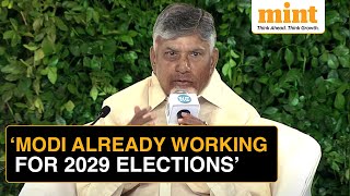 Chandrababu Naidu on Modis Leadership amp 2029 Elections  HT Leadership Summit 2024 [upl. by Steinman614]