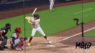 Fernando Tatis Jr Bat Flip in the MLB Playoffs vs Bat Flip in the winter league [upl. by Heller952]