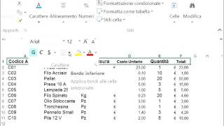 Le Formule in Excel  La Moltiplicazione e la Funzione Somma [upl. by Morez]