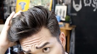 Como fazer topete  Hairstyle por Fabiano Okabayashi [upl. by Caffrey311]